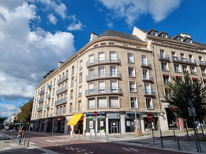 Crédit photo : cerema Immeuble reconstruit, Rouen rive droite